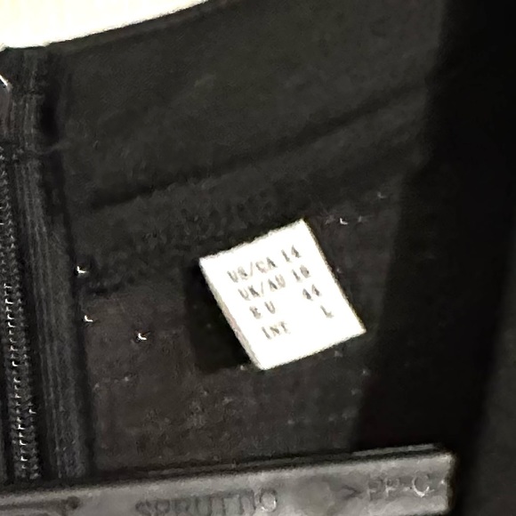 Jumpsuit Long Sleeve Metallic Sequin - Picture 7 of 8